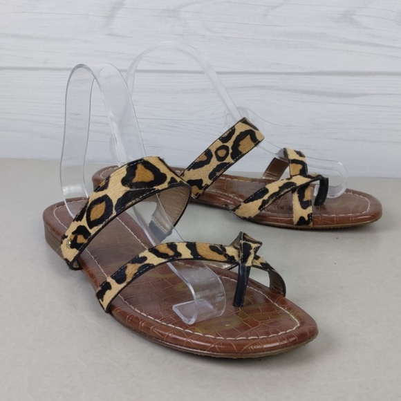 sam edelman bernice sandal leopard